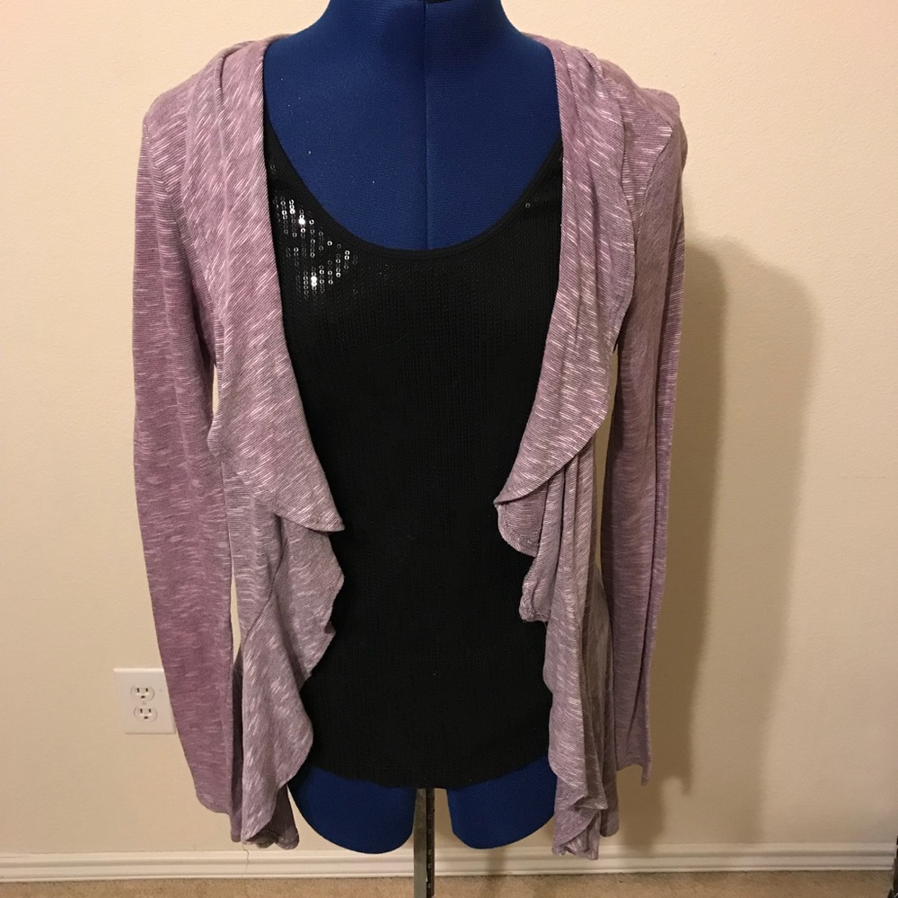 Love on a Hanger Purple Sweater